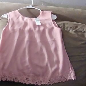 Pastel pink top